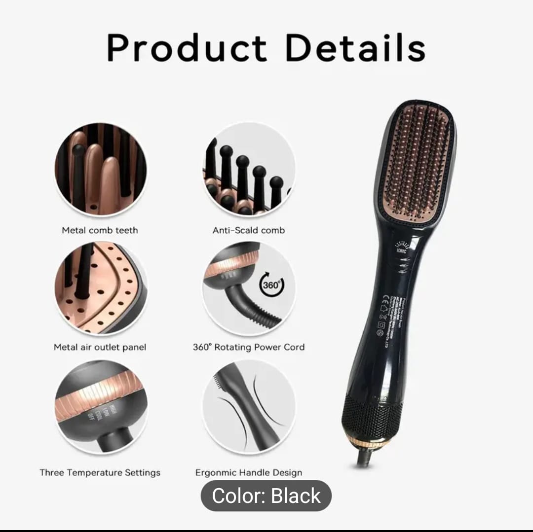 joy 2 in 1 hair styling and dryer brush
