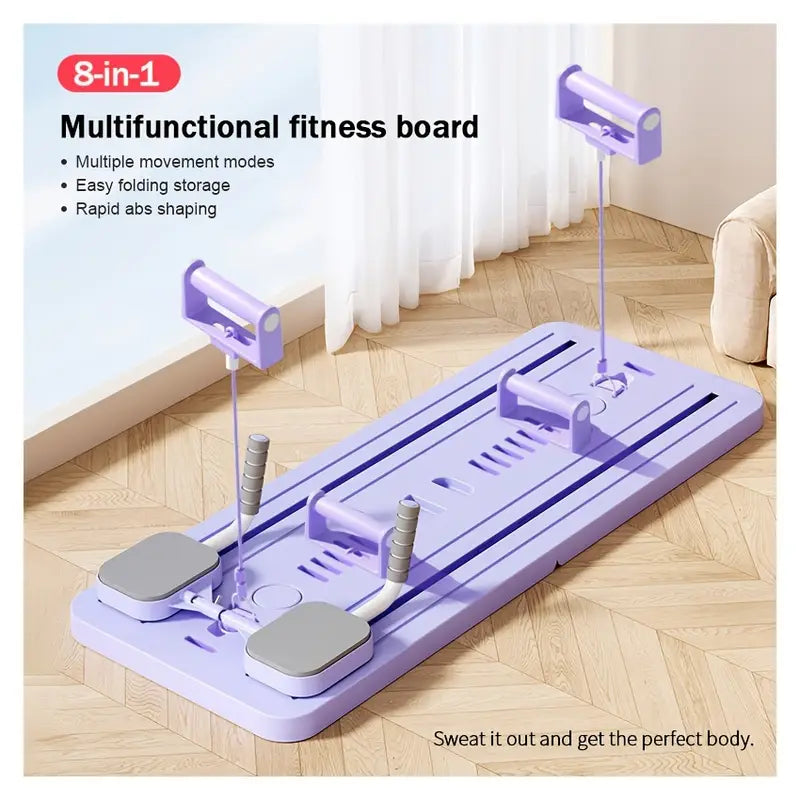 8-in-1 Multifunctional Abdominal Workout Board: