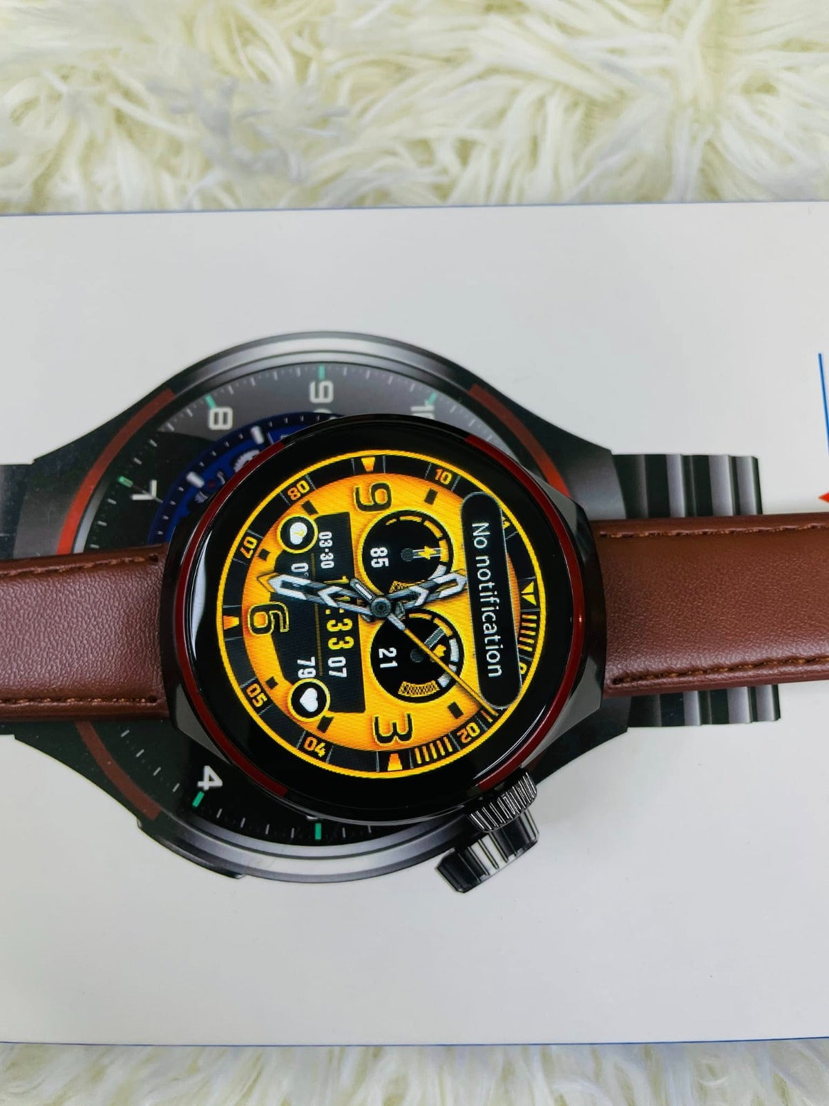 WISME WS-X2 SMART WATCH WITH THREE 3 STRAPS WIRELESS CHARGING