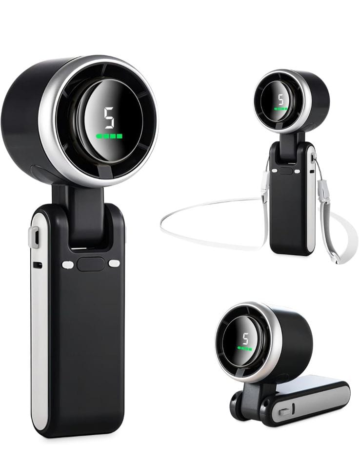 Foldable Portable Handheld Turbo Fan