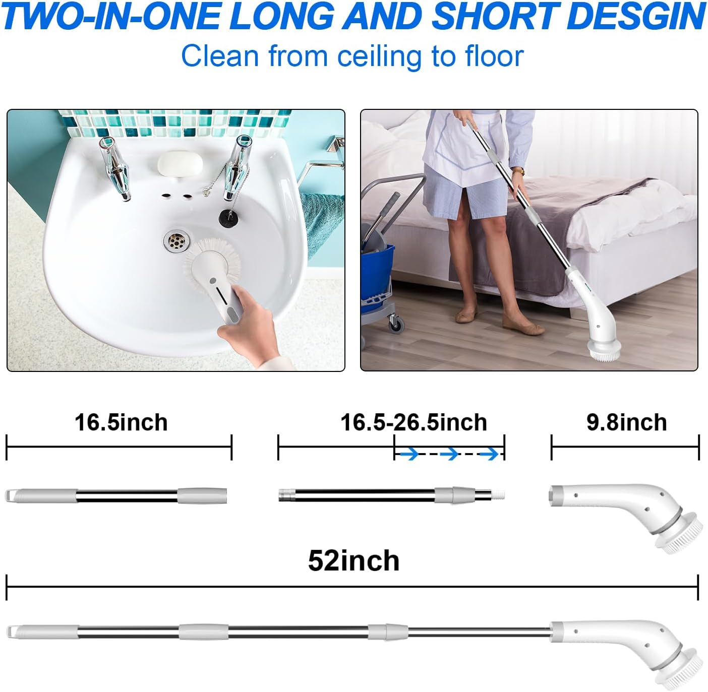 electric spin scrubber