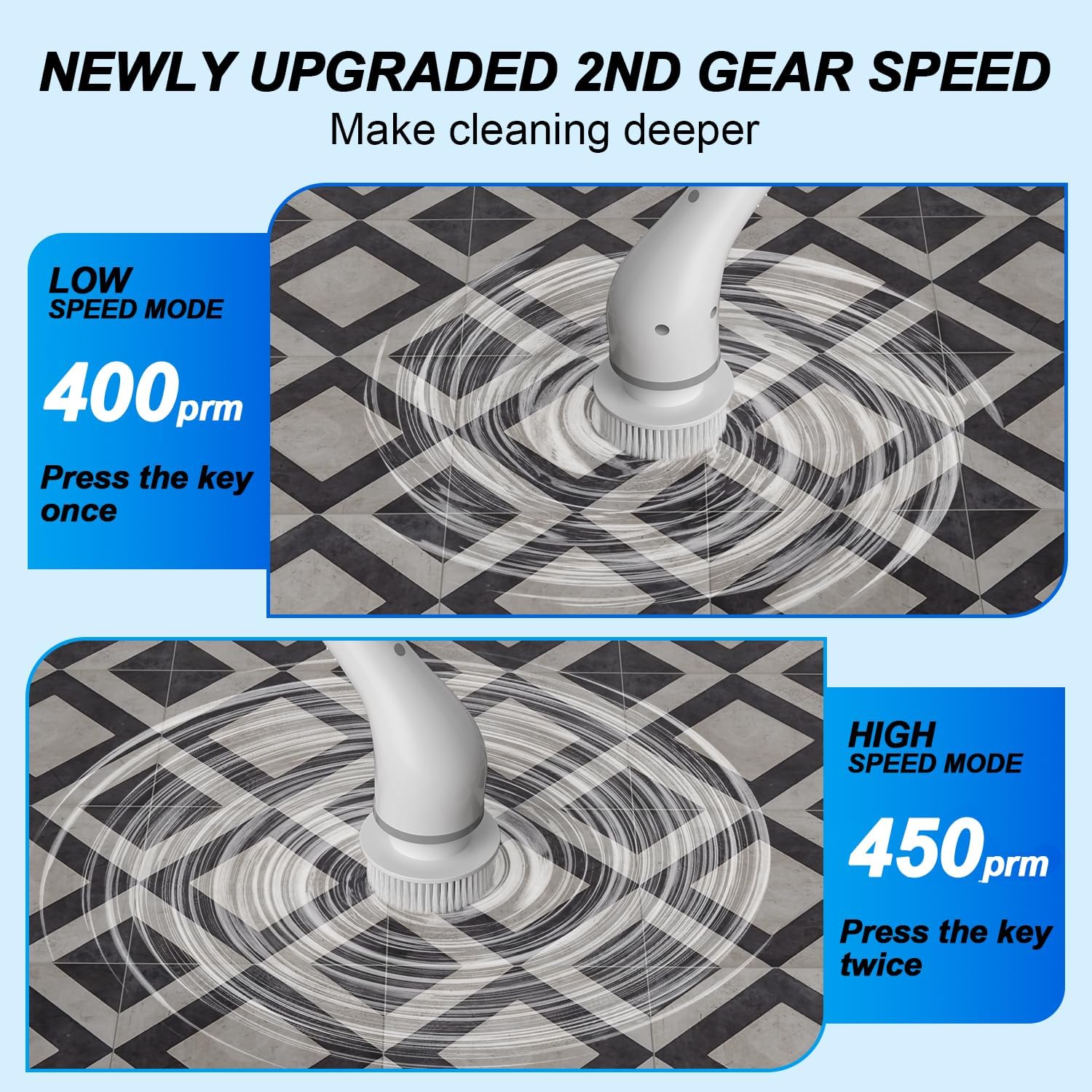 electric spin scrubber